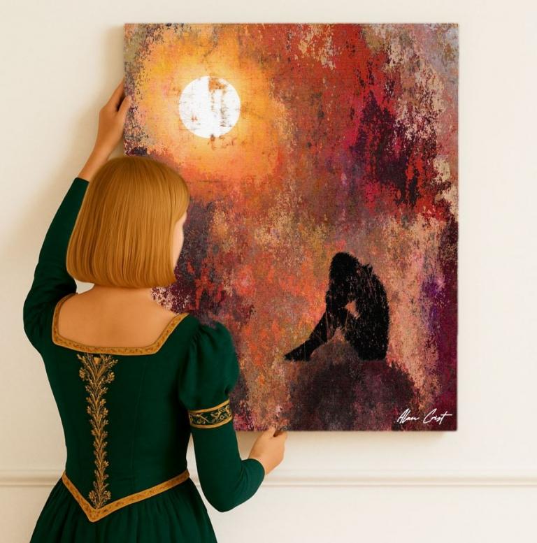 Elegant Abstract Art Prints for Ships & Cruise Interiors