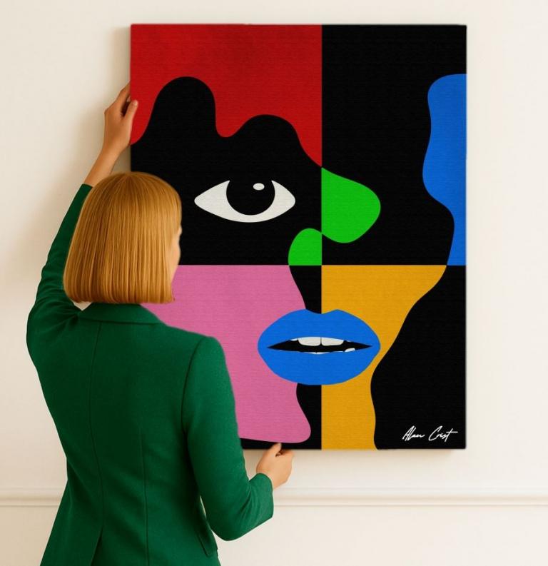 Alan Crist Eye-Catching Abstract Art Prints for Shopping Centers & Malls