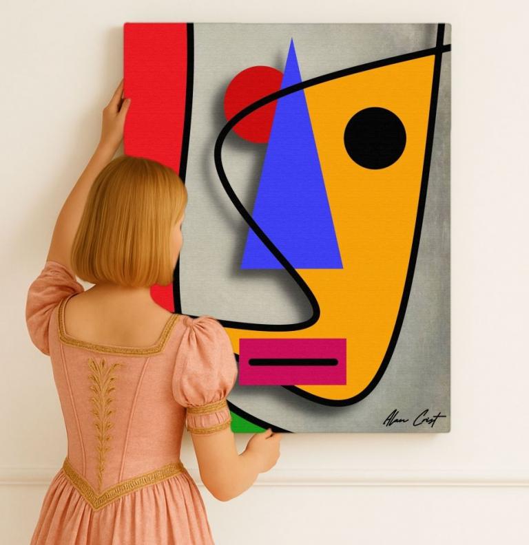 Alan Crist Eye-Catching Abstract Art Prints for Shopping Centers & Malls