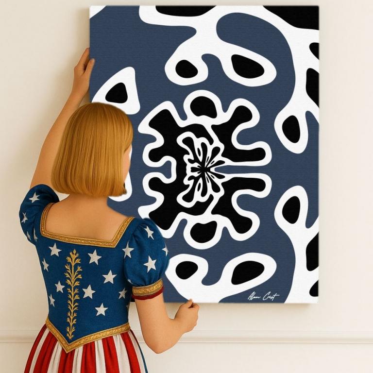 Alan Crist Eye-Catching Abstract Art Prints for Shopping Centers & Malls