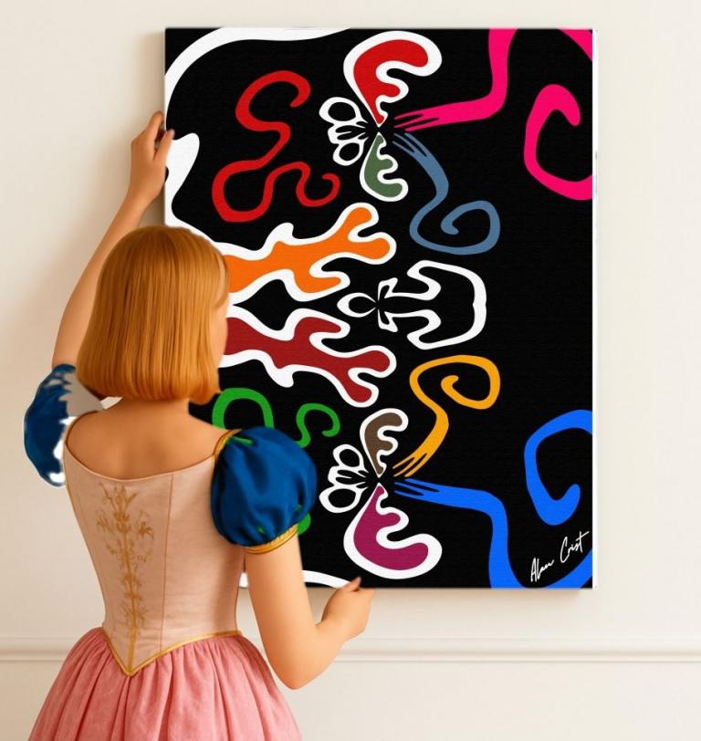 Alan Crist Modern Abstract Art Prints for Universities & Educational Spaces