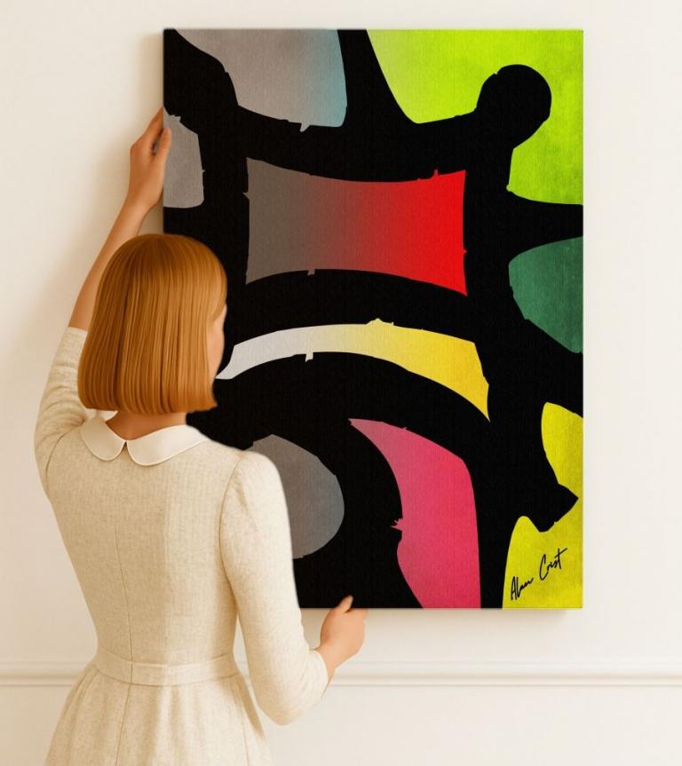 Alan Crist Modern Abstract Art Prints for Universities & Educational Spaces