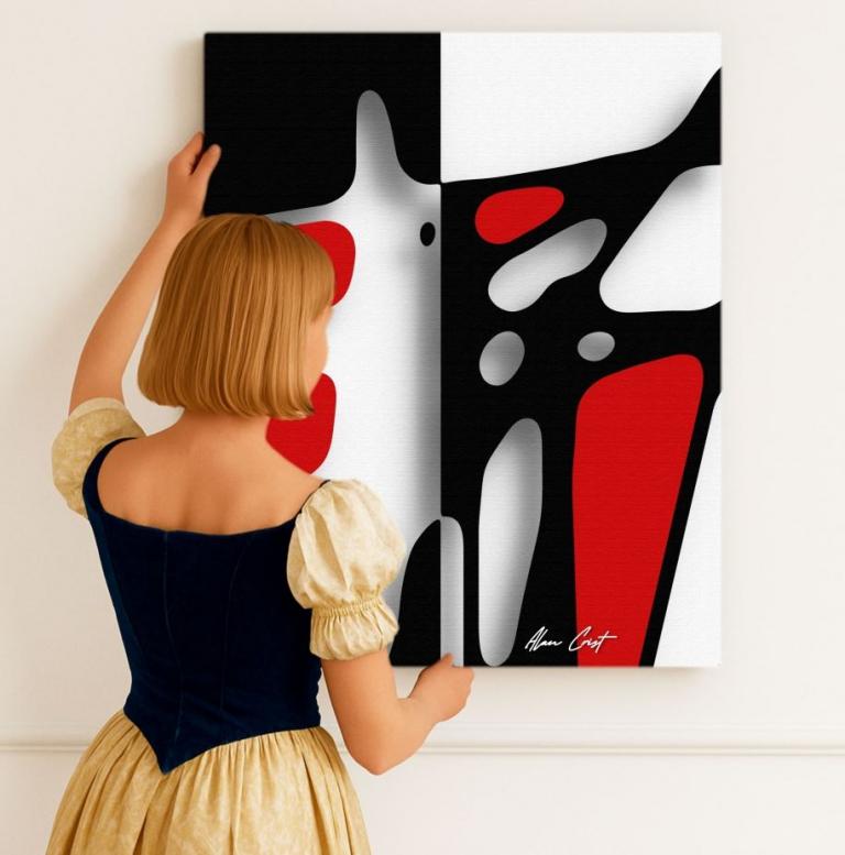 Alan Crist Stylish Printable Abstract Art for Restaurants & Cafés