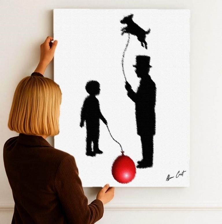 Alan Crist Abstract Art - Soothing printable art for interior design