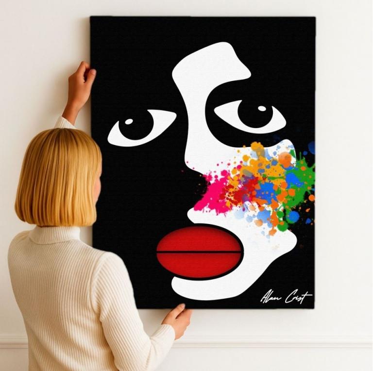 Alan Crist Abstract Art - Printable wall art for emotional comfort