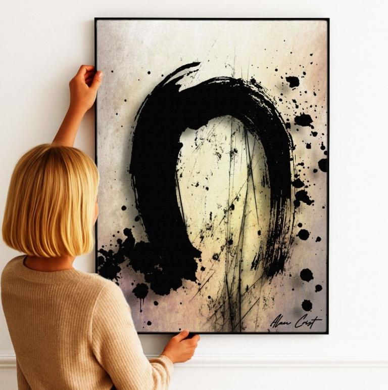 Alan Crist Abstract Art - Digital art for inner calm and focus