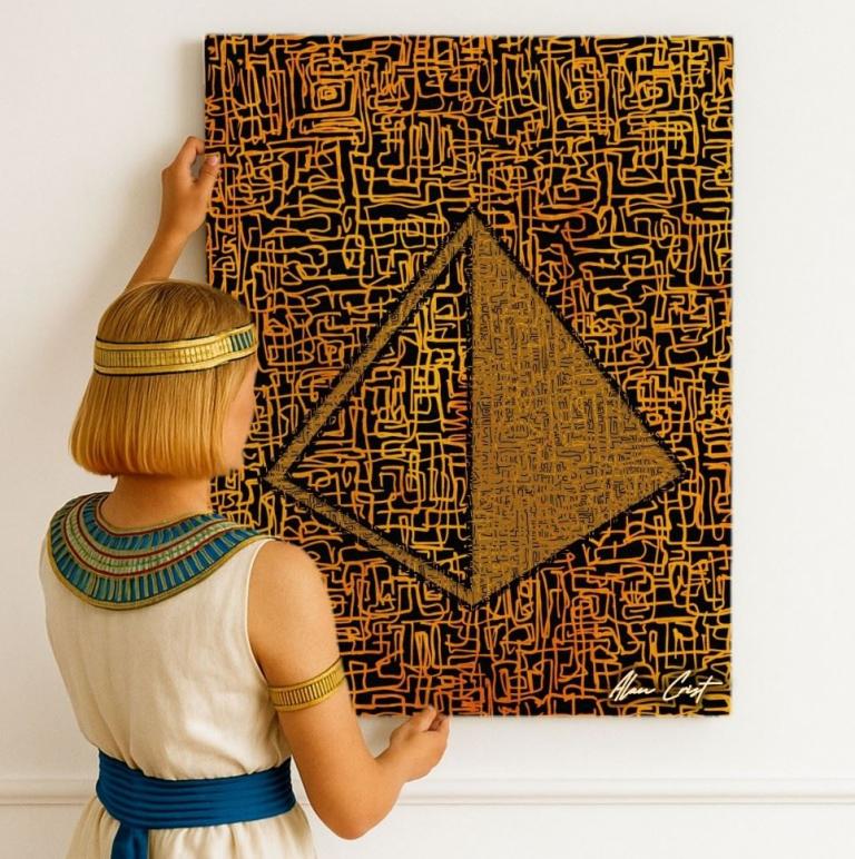 Alan Crist Abstract Art - Artwork that creates positive ambiance