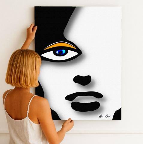 Alan Crist Abstract Art - Beautiful art that enhances concentration