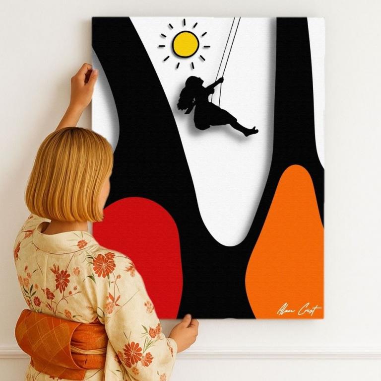 Alan Crist Abstract Art - Artwork that brings beauty and serenity