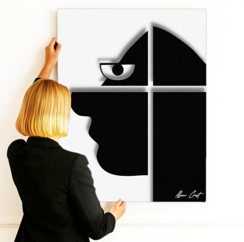 Alan Crist Abstract Art - Affordable prints that create harmony