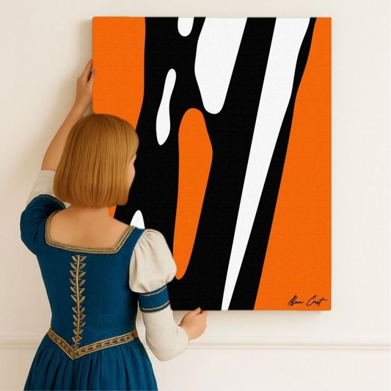 Alan Crist Abstract Art - Digital paintings for a relaxing mood