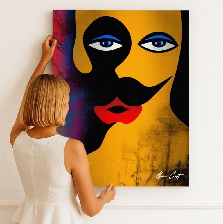 Alan Crist Abstract Art - Decorative printable art for wellness centers