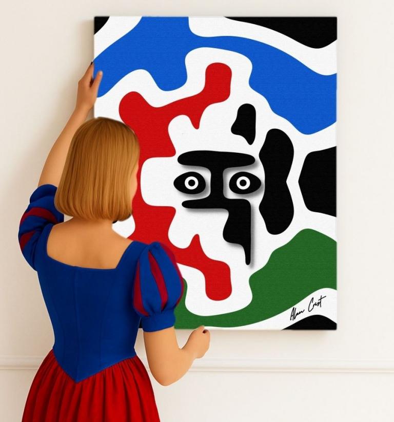 Alan Crist Abstract Art - Digital artwork that brings happiness and calm