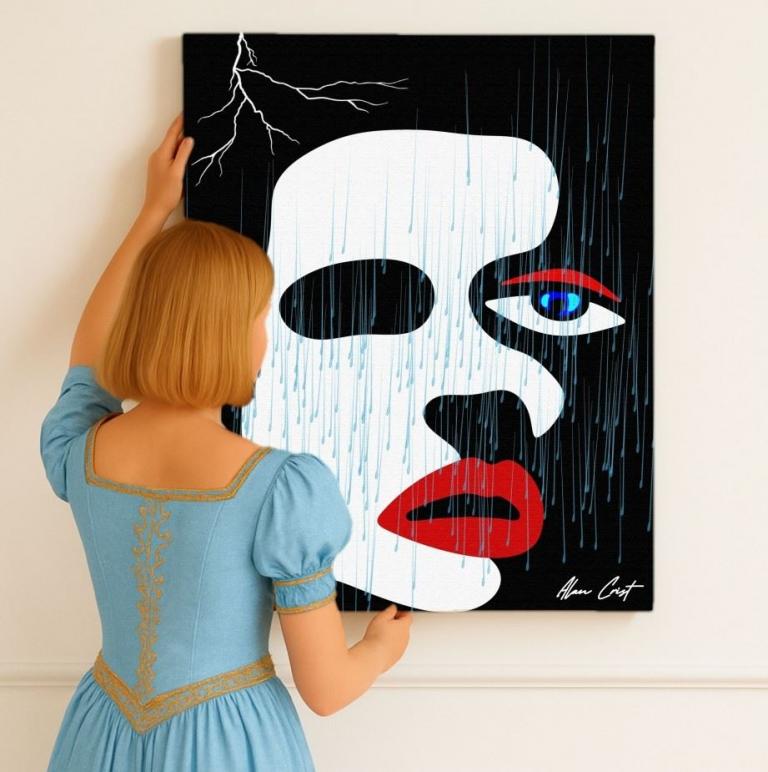 Alan Crist Abstract Art - Affordable art for a peaceful atmosphere