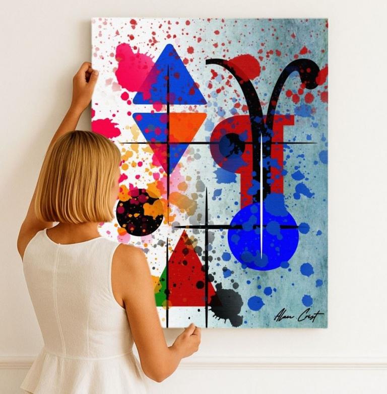 Alan Crist Abstract Art - Digital art that inspires inner peace