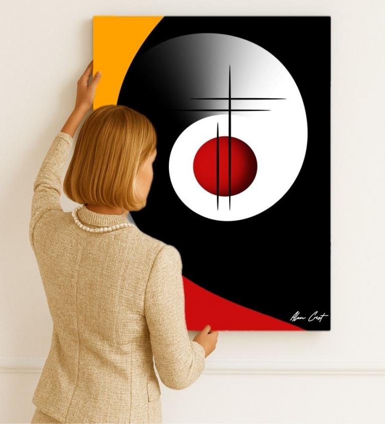 Alan Crist Abstract Art - Beautiful art that helps emotional recovery