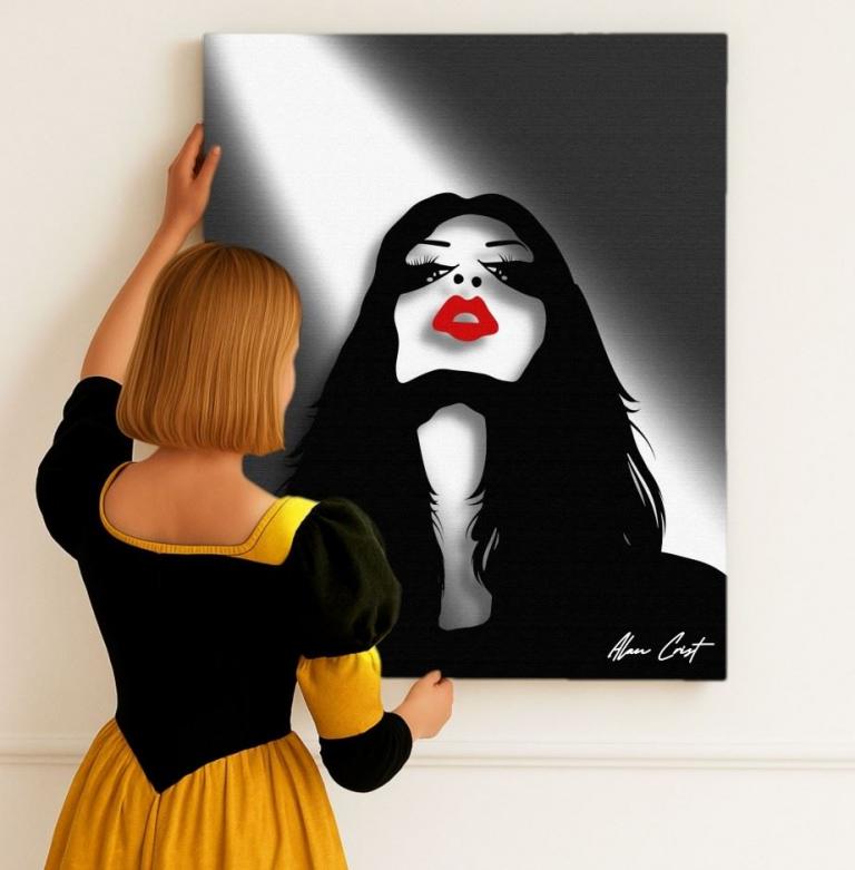 Alan Crist Abstract Art - Digital wall prints for creative calmness