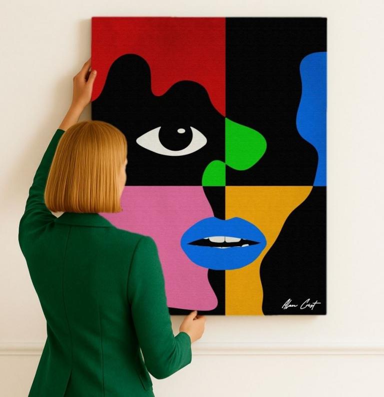 Alan Crist Abstract Art - Affordable wall art that heals emotions