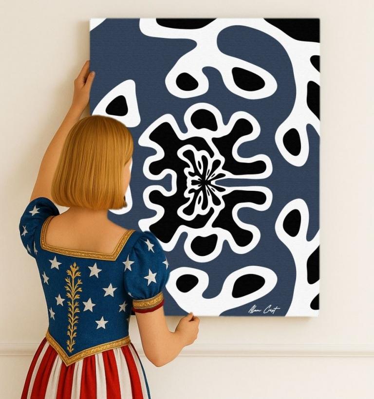 Alan Crist Abstract Art - Therapeutic wall prints for daily harmony