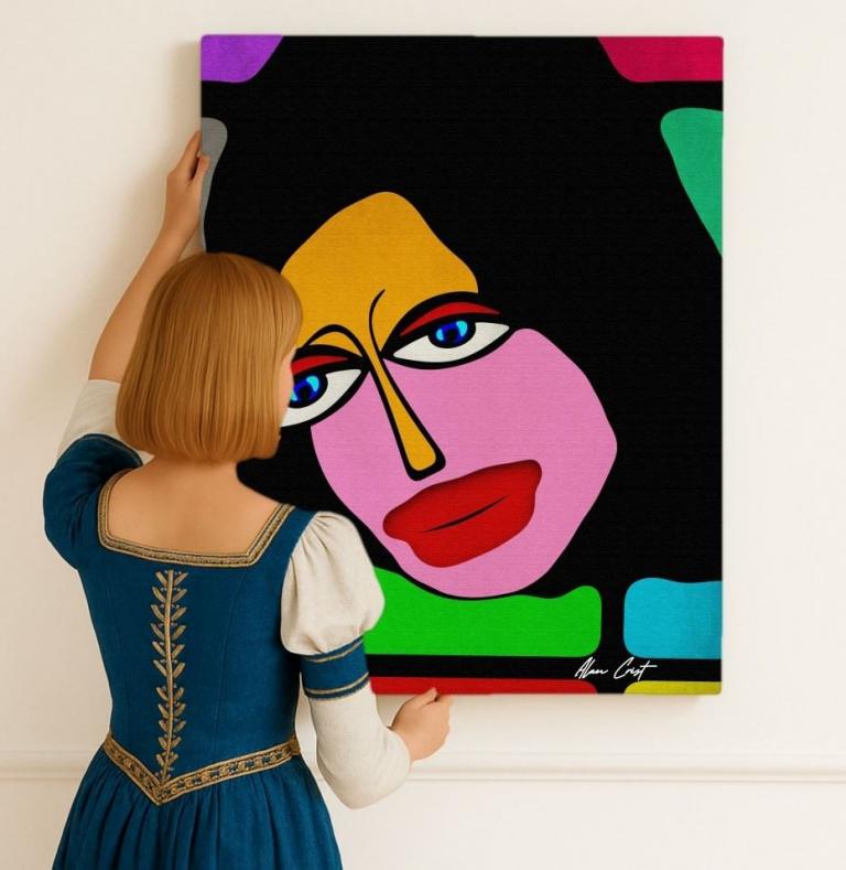 Alan Crist Abstract Art - Wall décor that supports emotional wellness