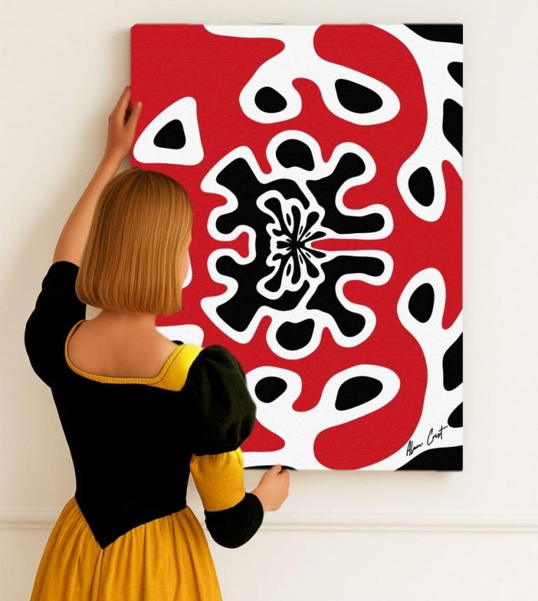 Alan Crist Abstract Art - Artwork that restores emotional energy