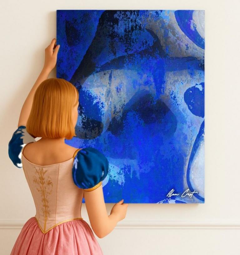 Alan Crist Abstract Art - Affordable wall art that calms emotions