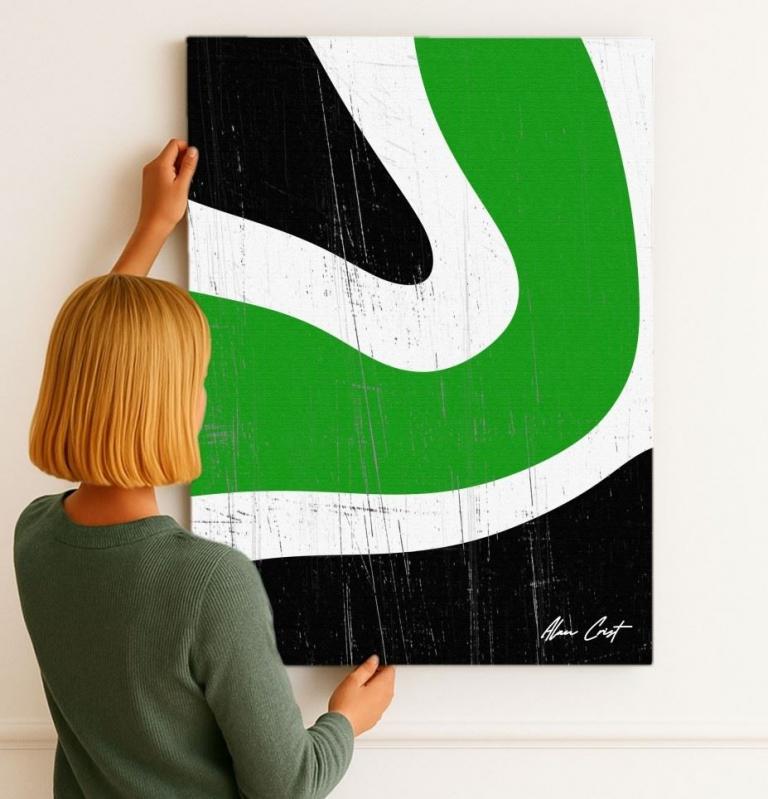 Alan Crist Abstract Art - Beautiful wall art for emotional healing spaces