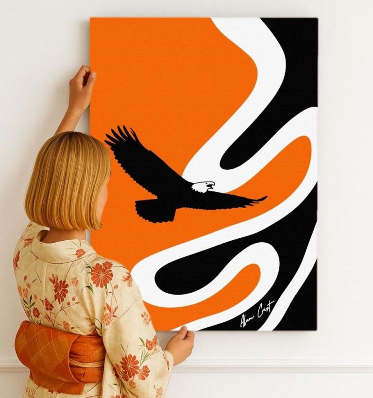 Alan Crist Abstract Art - Printable wall décor for mental balance