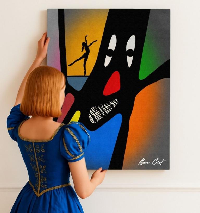 Alan Crist Abstract Art - Wall art that supports relaxation therapy