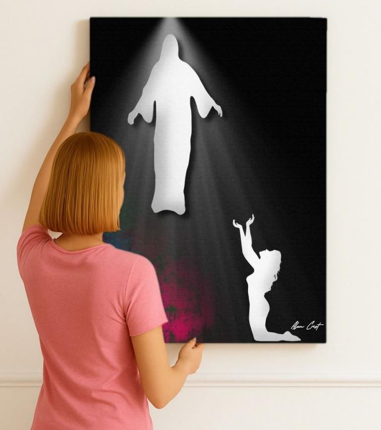 Alan Crist Abstract Art - Wall art that encourages mental peace