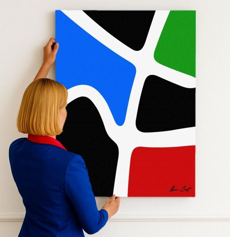 Alan Crist Abstract Art - Digital prints for emotional wellness