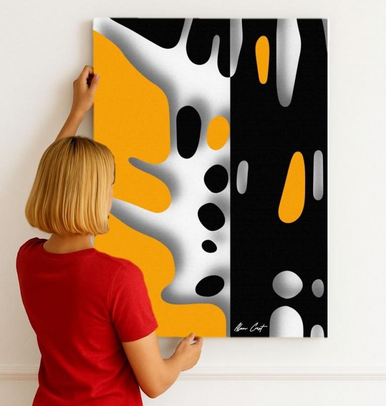 Alan Crist Abstract Art - Digital art that promotes creative peace