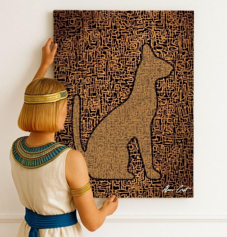 Alan Crist Abstract Art - Affordable art for well-being and calm