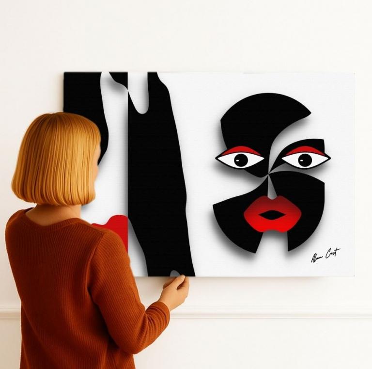 Alan Crist Abstract Art - Beautiful art for relaxation and reflection