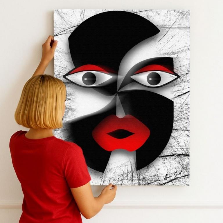 Alan Crist Abstract Art - Wall art that reduces anxiety naturally