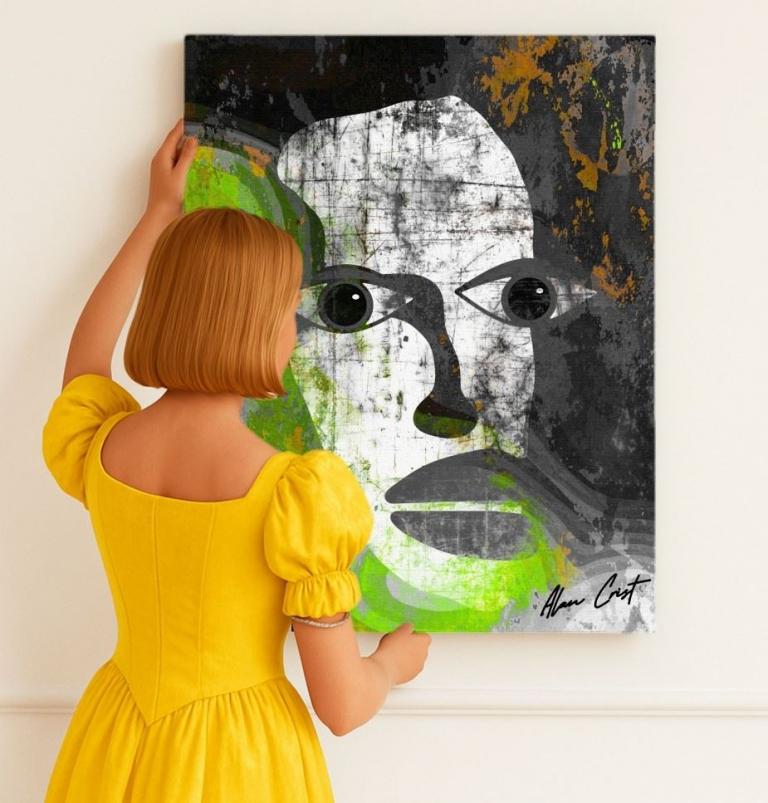 Alan Crist Abstract Art - Beautiful digital prints for happiness