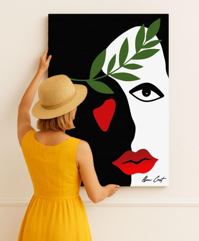 Alan Crist Abstract Art - Art that brings comfort through visual calm