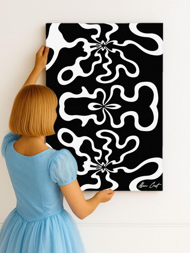 Alan Crist Abstract Art - Wall art that improves atmosphere and mood