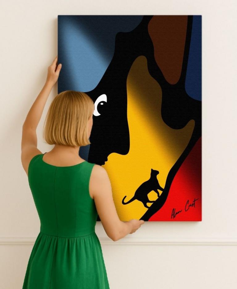 Alan Crist Abstract Art - Art that helps emotional focus and peace