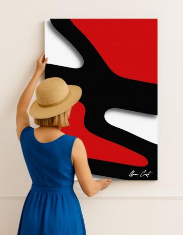 Alan Crist Abstract Art - Affordable art for relaxing daily life