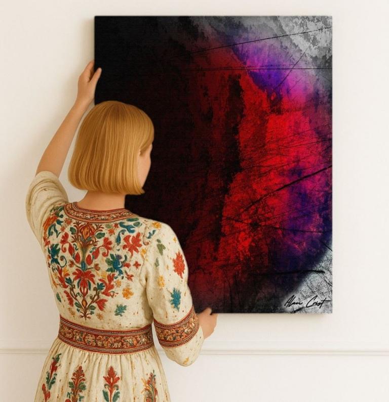 Alan Crist Abstract Art - Wall décor that refreshes mind and soul