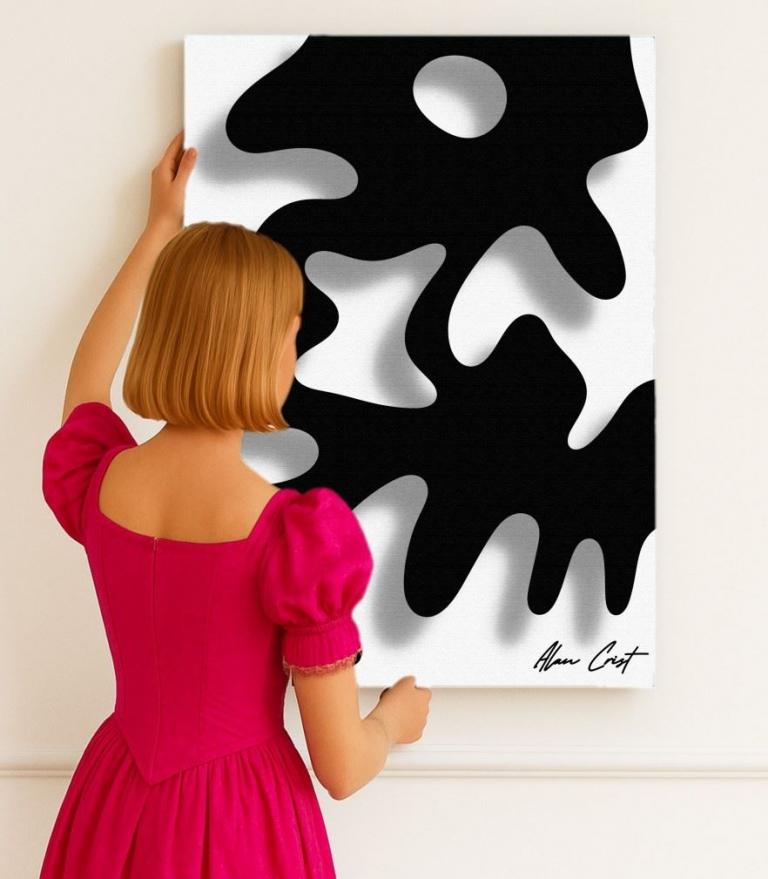 Alan Crist Abstract Art - Affordable art for uplifting energy