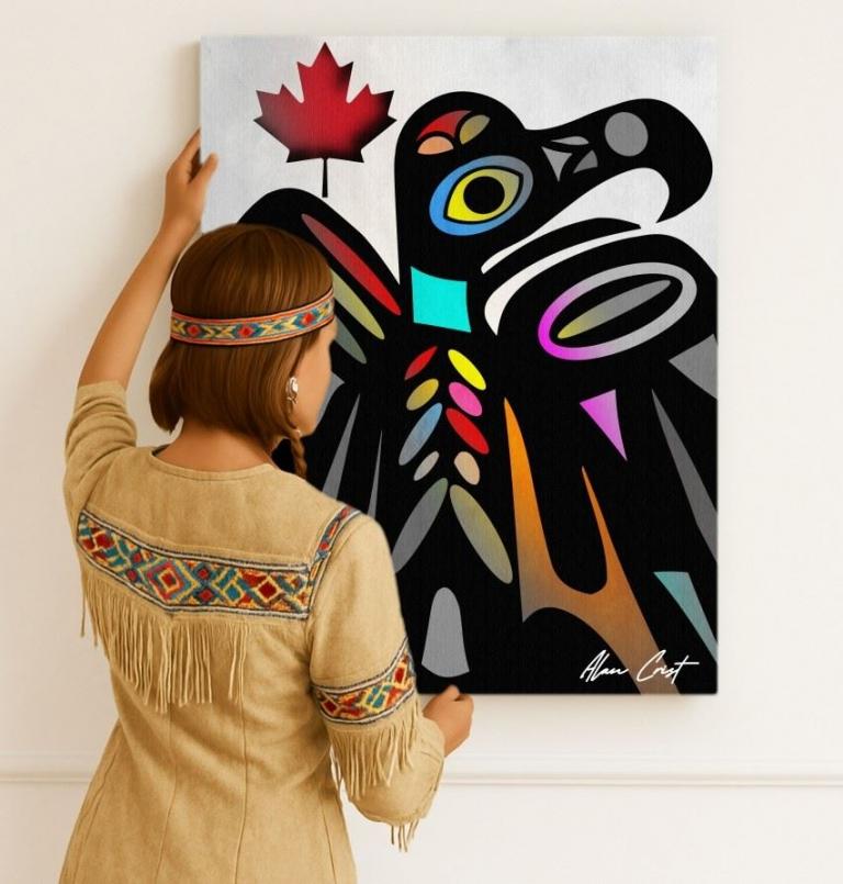 Alan Crist Abstract Art - Wall décor that brings light and relaxation