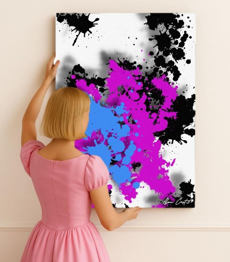 Alan Crist Abstract Art - Beautiful art that nurtures emotional recovery