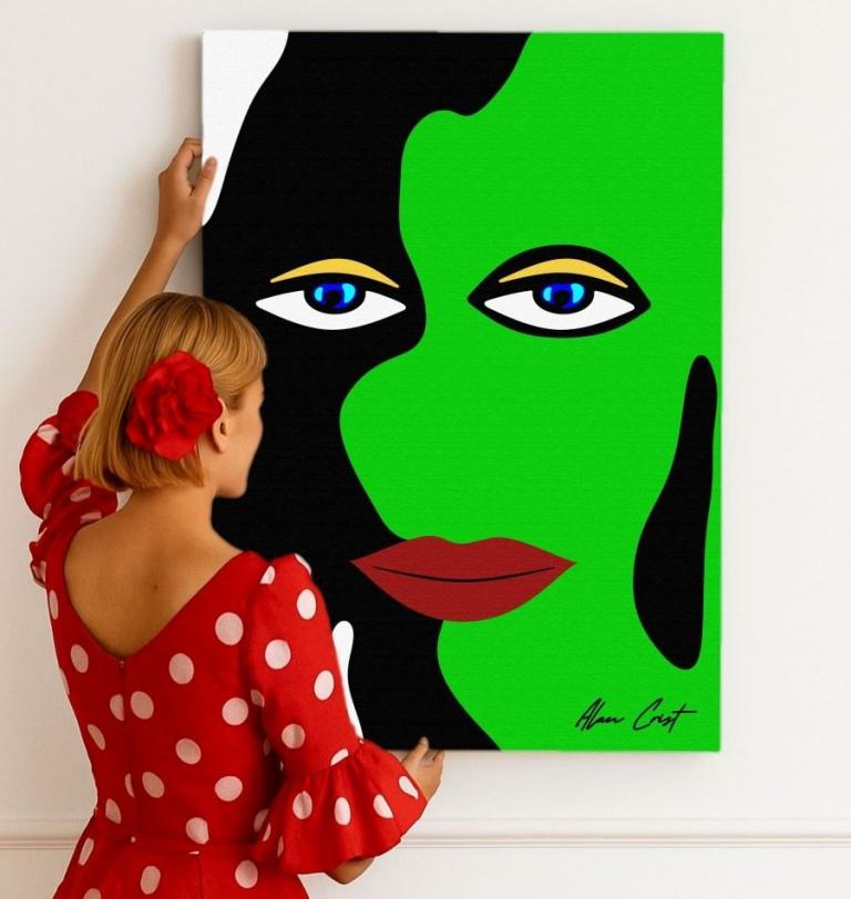 Alan Crist Abstract Art - Digital art for peaceful and happy spaces