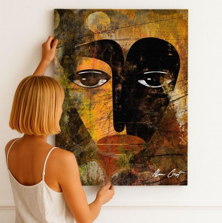 Alan Crist Abstract Art - Affordable décor that helps mental clarity