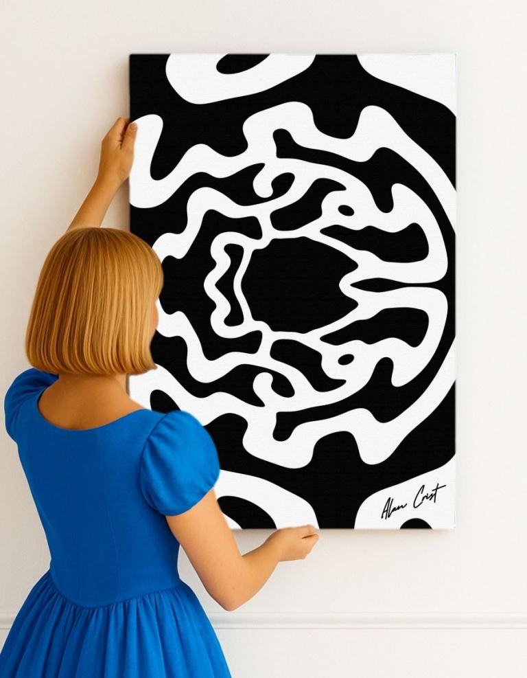 Alan Crist Abstract Art - Art that supports inner harmony and peace