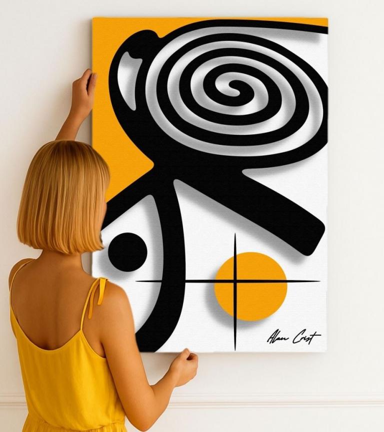 Alan Crist Abstract Art - Affordable digital art that uplifts emotions