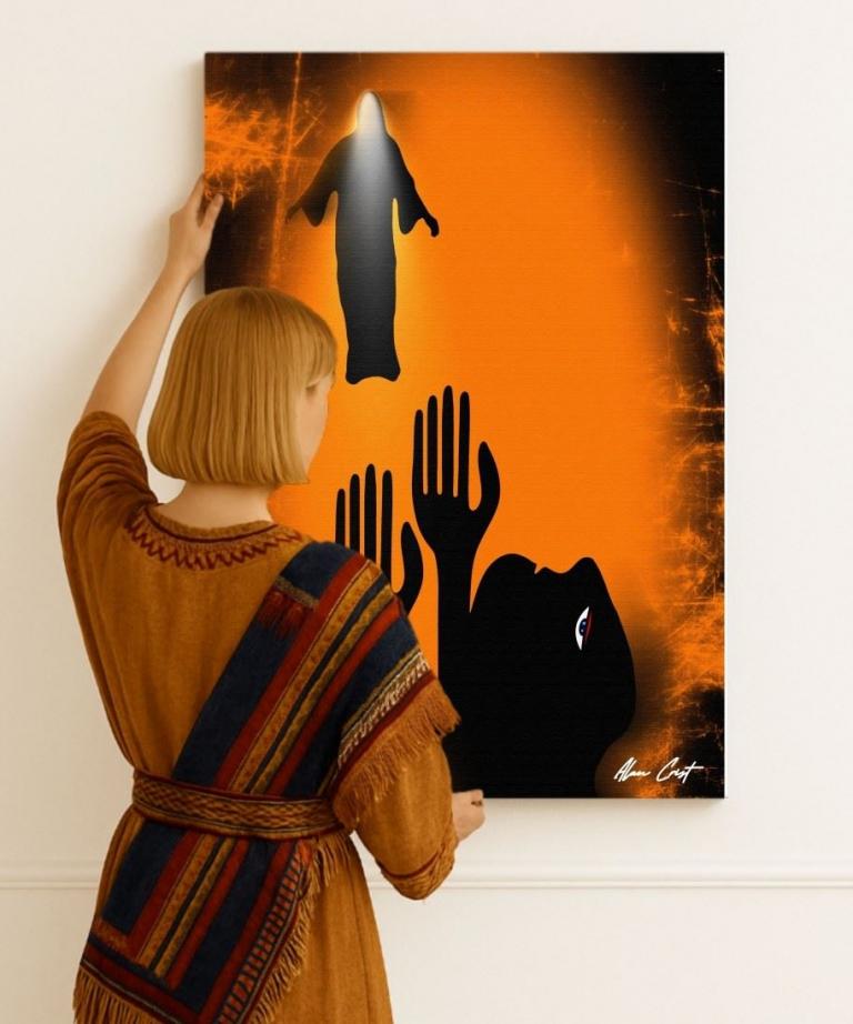 Alan Crist Abstract Art - Affordable art that encourages relaxation