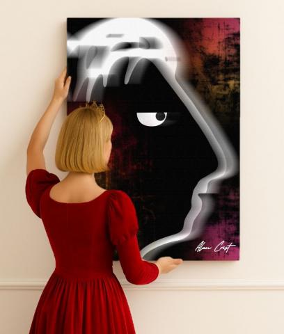 Alan Crist Abstract Art - Digital artwork that inspires calm awareness